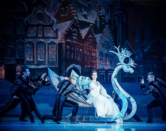 photo du ballet La Reine des neiges - droits réservés