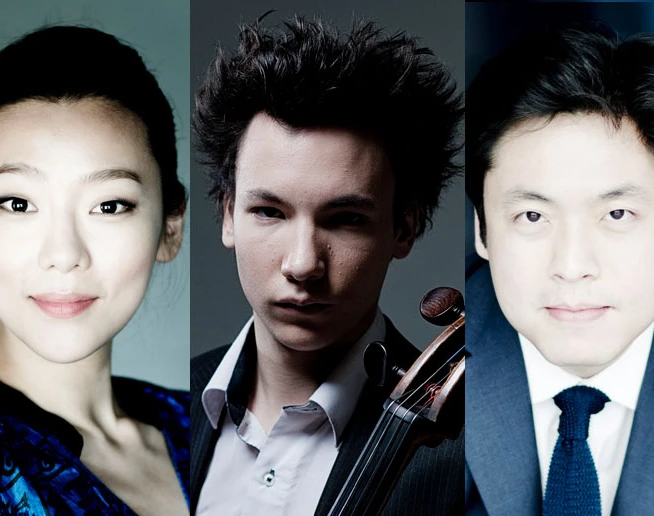 Sunwook Kim, Clara-Jumi Kang, Edgar Moreau