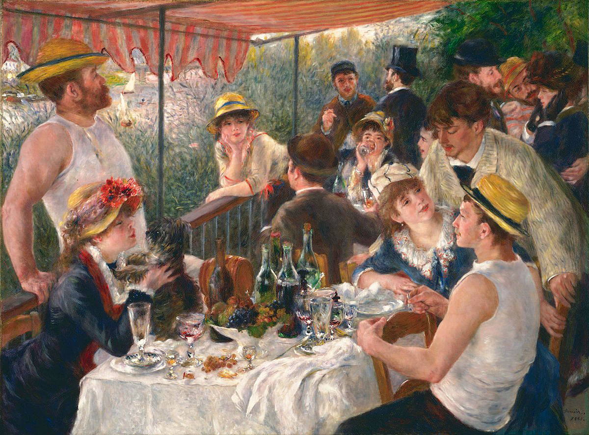 Le Déjeuner des canotiers, Pierre-Auguste Renoir, Washington - Phillips Collection