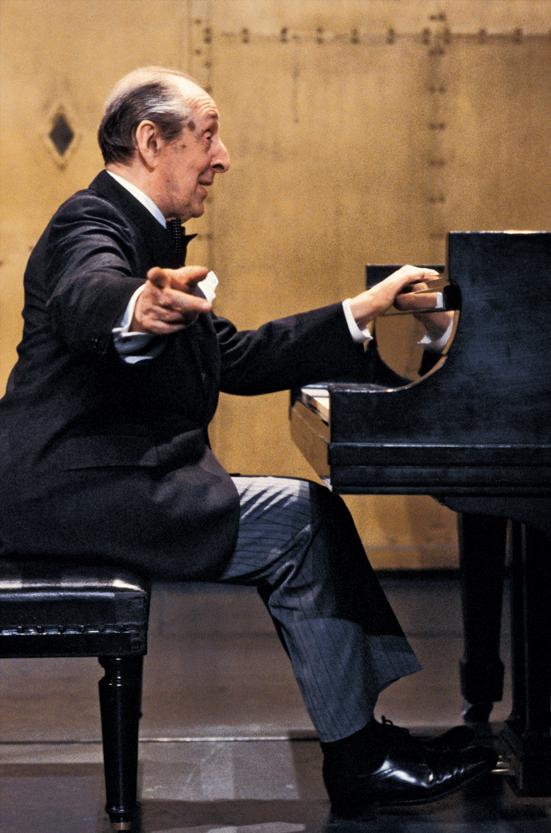 Vladimir Horowitz au Théâtre des Champs-Elysées